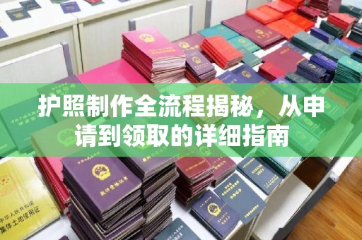平阴护照制作全流程揭秘，从申请到领取的详细指南
