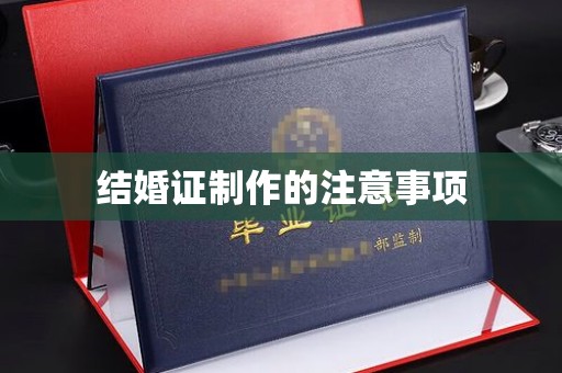 平阴结婚证制作的注意事项