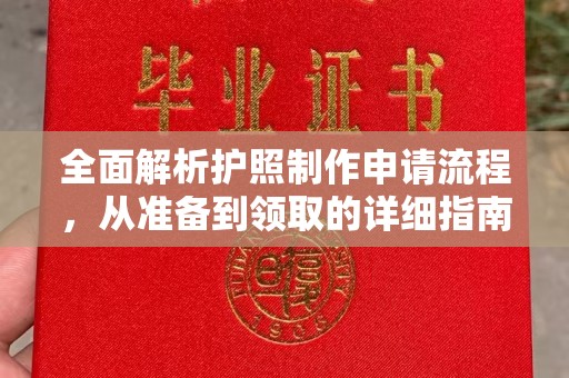 平阴全面解析护照制作申请流程，从准备到领取的详细指南